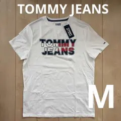 TOMMY JEANS ロゴTシャツ ホワイト M