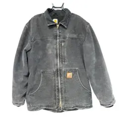 【Carhartt】90s サンドストーンリッジコート ブラック フェード M