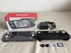 美品】Switch Lite グレー gray 新品時画面フィルム貼付け 完品 - メルカリ