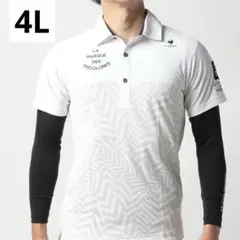 le coq sportif golf ルコック ゴルフ ポロ 半袖 4L 速乾