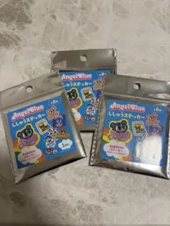 Angel Blue 刺繍ステッカー 3パック　エンジェルブルーワッペン