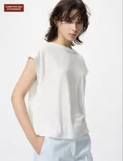 COMPTOIR DES COTONNIERS フレンチスリーブ Tシャツのサムネイル