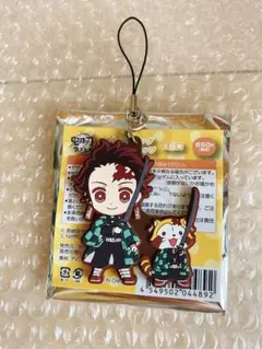 鬼滅の刃 竈門炭治郎 ラスカルコラボ ラバーストラップ