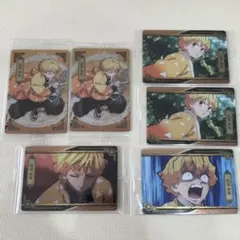 鬼滅の刃 カードウエハース4 我妻善逸 6点セット