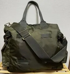 PORTER 2WAY ショルダーバッグ 便利な外付けレーザーホルダー付き 