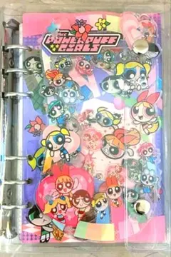 パワーパフガールズ シャカシャカ シール帳 シールバインダー A6 リフィル付き