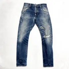 最短当日発送 DSQUARED2 デニムパンツ W46 ダメージ 値下げOK