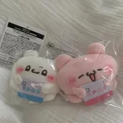 非売品】エポスカード×らぶいーず マスコミ ぬいぐるみ キーホルダー