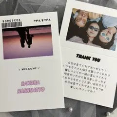 POPEYE風　席札　席次表　ネームカード　ウェディング　＊オーダー受付中