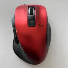 ELECOM EX-G 赤 ワイヤレスマウス(ジャンク品M-XG1BB)