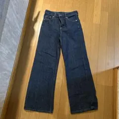 h&mストレートデニム　34サイズ