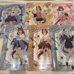 ウマ娘 シンデレラグレイ　エンタメくじ　Wポケットクリアファイル　6種