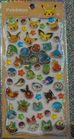ポケモン プチドロップステッカー