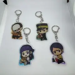 ゴールデンカムイ　ぎゅぎゅっとアクリルキーホルダー もぐもぐver. セット①