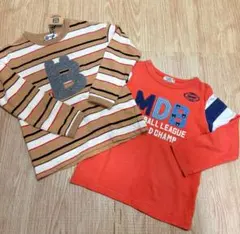 KP boy ミキハウス ダブルビー 長袖 ロンT カットソー