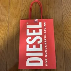 DIESEL 赤 ショッパー　小