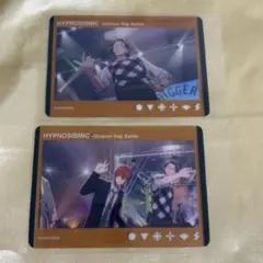 ヒプマイ ヒプムビ トレーディングクリアカード 観音坂独歩 躑躅森盧笙