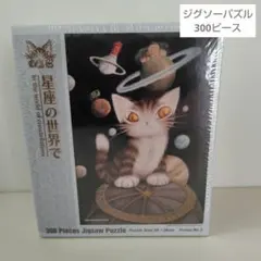 ジグソーパズル　300ピース　わちふぃーるど　猫　ダヤン　星座の世界でのサムネイル
