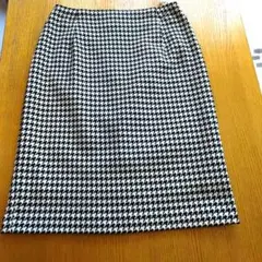 ハウンドトゥース　タイトスカート 中古品