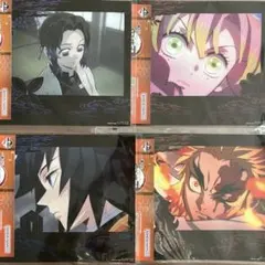 一番くじ　鬼滅の刃　上弦の参　ミニビジュアルポスター