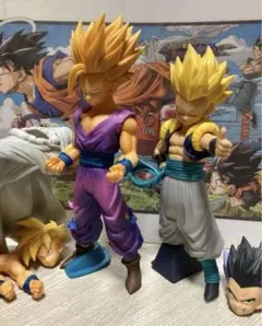 【激レア】　ドラゴンボールZ 孫悟飯 & ゴテンクス　(付け替えパーツ有り)