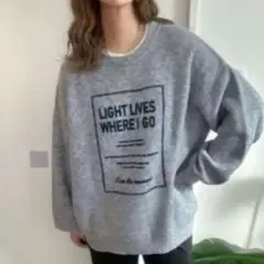 新品タグ付き　しまむら Nonフロッキーニット