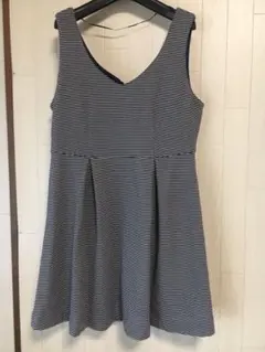 [月末限定値下げ]GU＊ジーユー＊ボーダーワンピース＊チュニック＊フレア