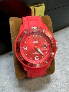 動作未確認　ICE-Watch　アイスウォッチ 腕時計 クォーツ　 レッドのサムネイル