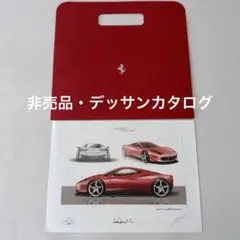 【希少・非売品】Ferrari 458 Italia サイン入りデザインスケッチのサムネイル