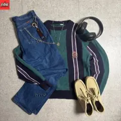 c-boy style (vol.795)トラッドニットシティボーイコーデ