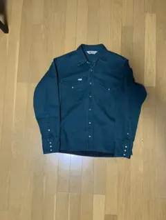 carhartt ウエスタンシャツ　ダークグリーン