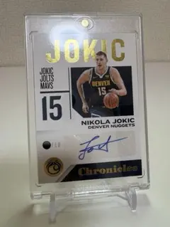 Nikola Jokic Panini Chronicles AUTO 10シリ