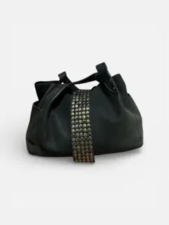 希少 00s TRES スタッズトートバッグ 黒 Y2K アーカイブ 入手困難