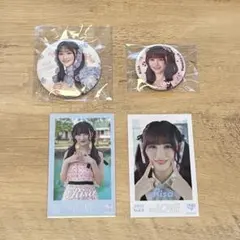 =LOVE イコラブ　音嶋莉沙　缶バッジ ミニフォトカード セット