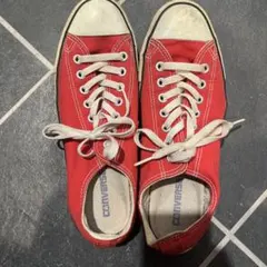 コンバースオールスターローカットレッド