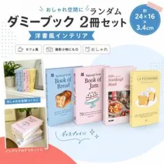 ダミーブック ランダム２冊セット インテリアブック 撮影小物 洋書のサムネイル