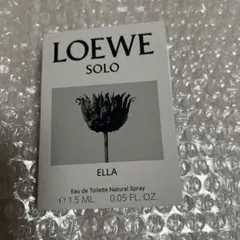 LOEWE SOLO ELLA オードトワレ 1.5mlのサムネイル