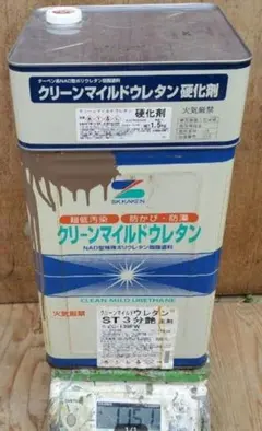 SK化研 クールタイトSi 主剤 アイビーブラウン 14kg 硬化剤セット 