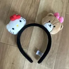 値下可 ユニバ シンガポール カチューシャ キティ タイニーチャム サンリオ