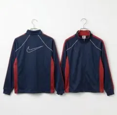 00s アーカイブ NIKE トラックジャケット 背面ビッグロゴ テック Y2K
