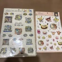 ポケモンキャラクター ステッカーセット