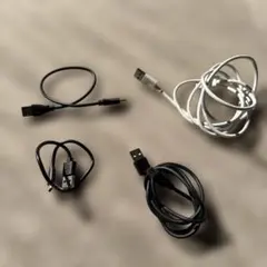 USBケーブルセット（黒・白）