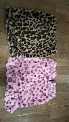 レオパード柄アームカバー 2色セット