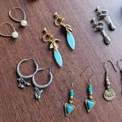 【15点セット】多様なデザインのピアス＆イヤリング