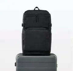 肩の負担を軽くする　撥水　上から開く　リュックサック　無印良品のサムネイル