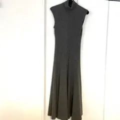 ポロ・ラルフローレン　カシミアノースリーブワンピース