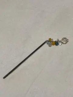 カラフルビーズのかんざし