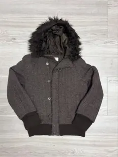 00s archive MA-1 フライトジャケット　ファー　n2b　y2k