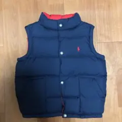 ラルフローレン ダウンベスト リバーシブル