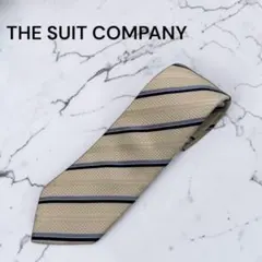 THE SUIT COMPANY ネクタイ ベージュ ストライプのサムネイル